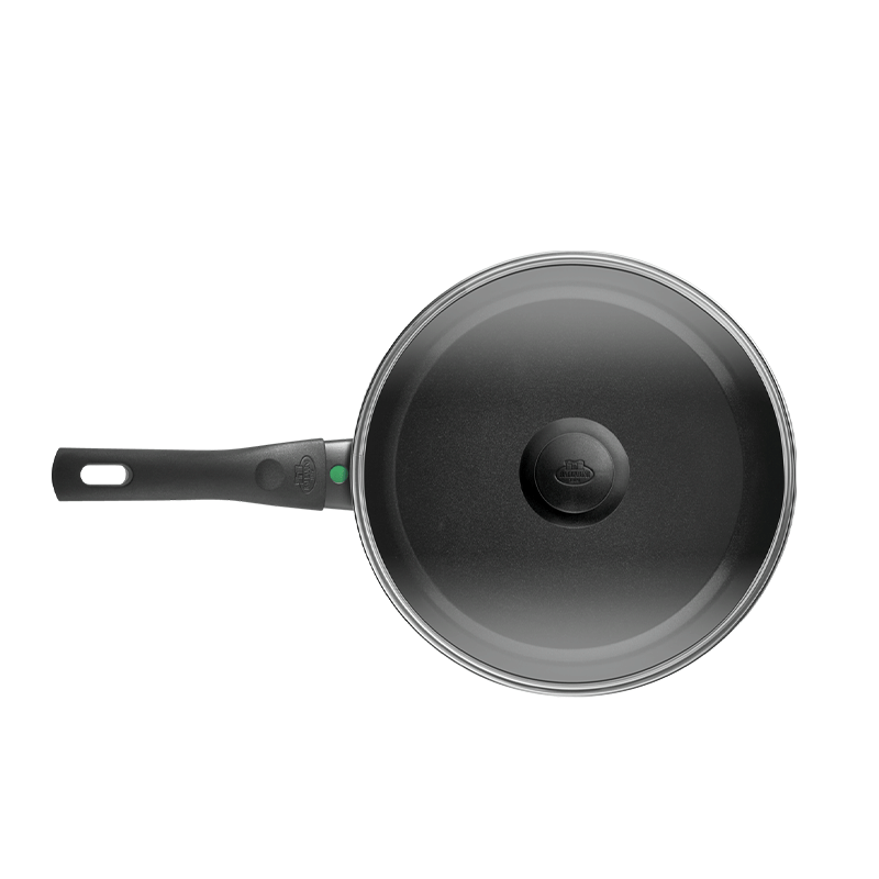 กระทะลึก 28 ซม. BALLARINI SAUTEPAN เคลือบเซรามิก พร้อมฝาแก้ว N1011243